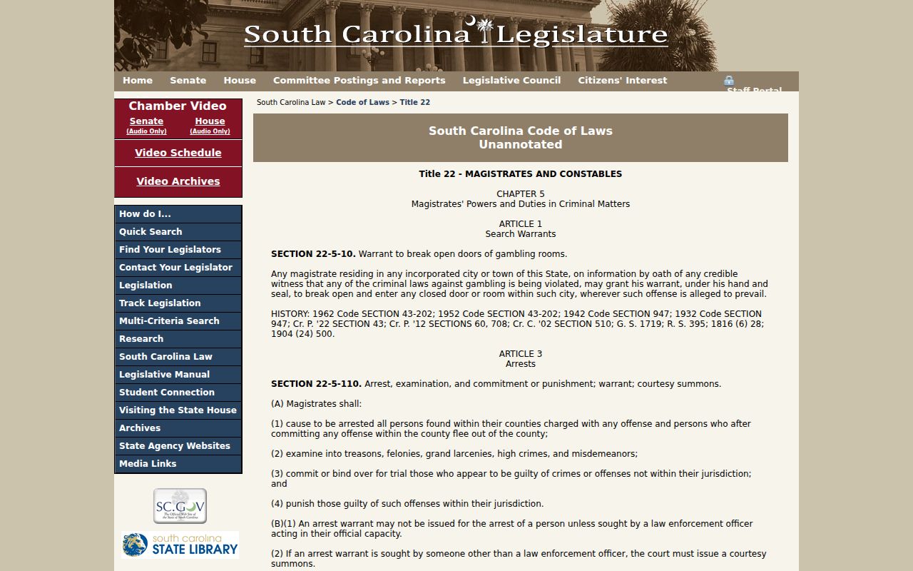 Jasper County criminal court case summary court procedure